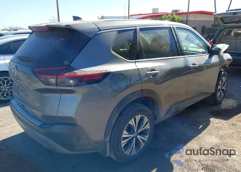 2021 Nissan Rogue Sv Fwd из США, поврежденный, VIN 5N1AT3BA7MC781375